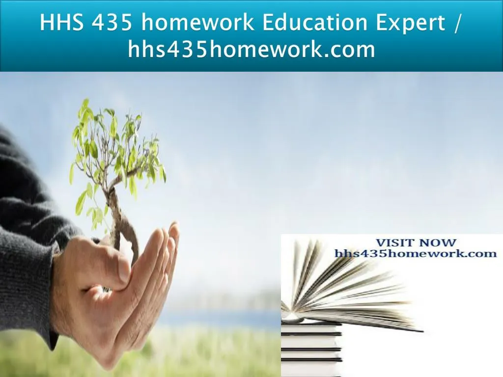 hhs 435 homework education expert hhs435homework com