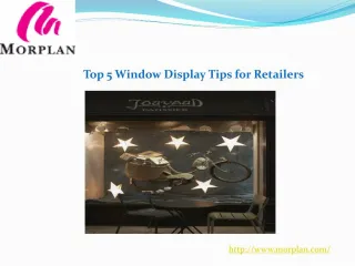 Top 5 Window Display Tips for Retailers - slide 1