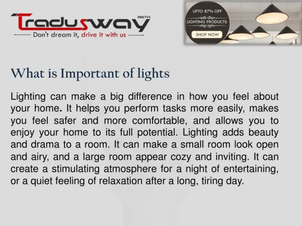Why We use LED Lights