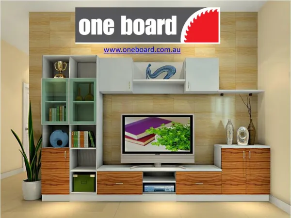 Cabinet Makers Melbourne - One Board