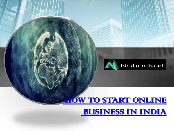 How to start online bussiness in India