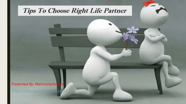 Tips To Choose Right Life Partner.