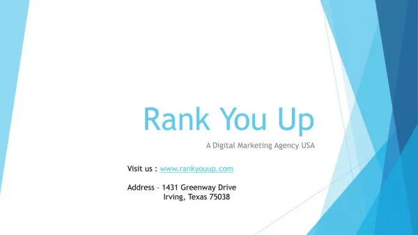 Rank You Up - Digital Marketing Agency USA