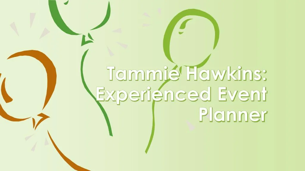 tammie hawkins experienced event planner