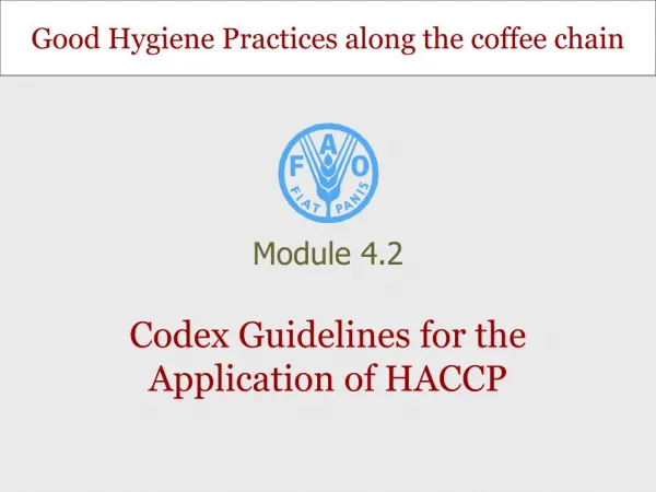 Codex HACCP