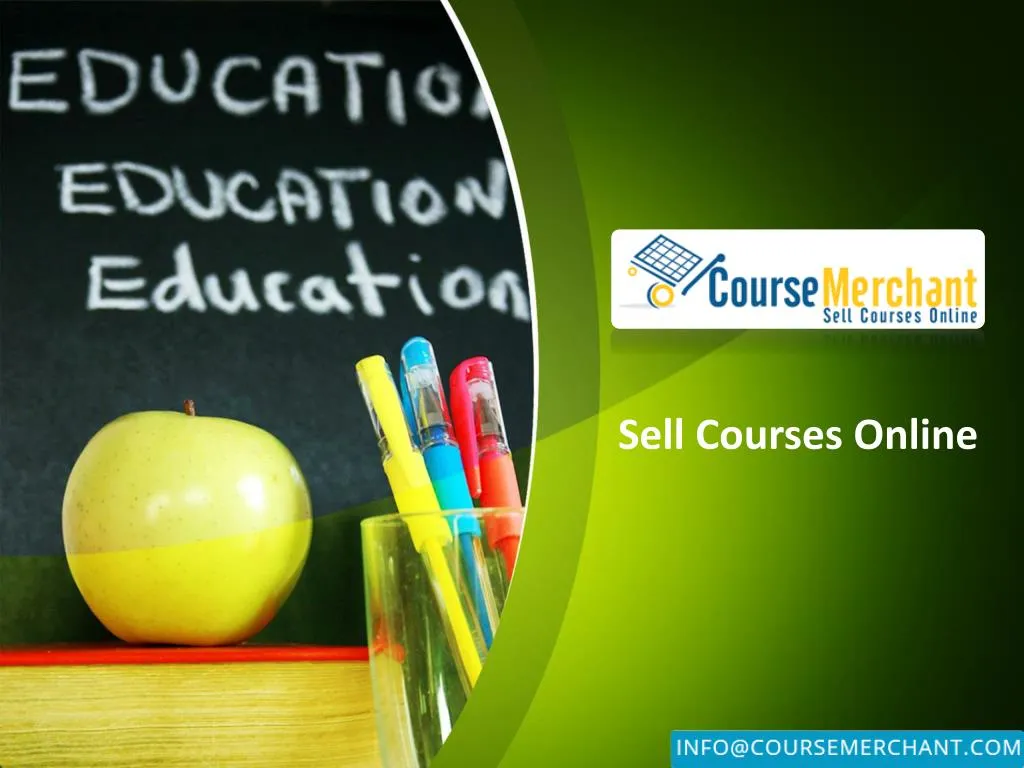 sell courses online