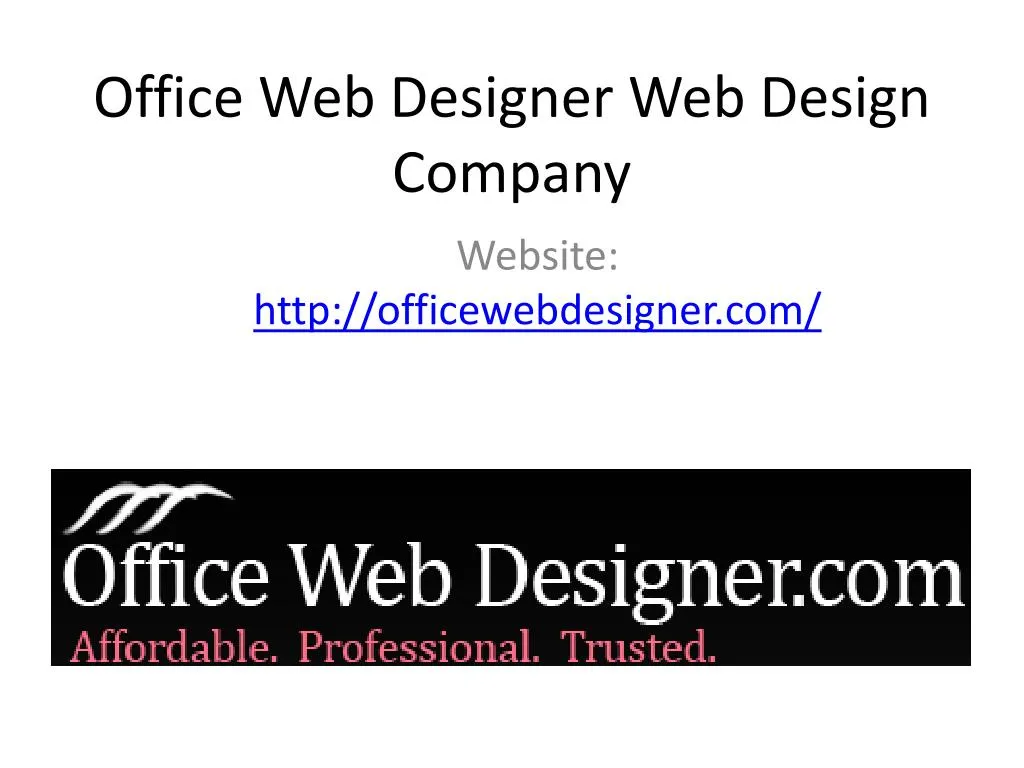 office web designer web design company