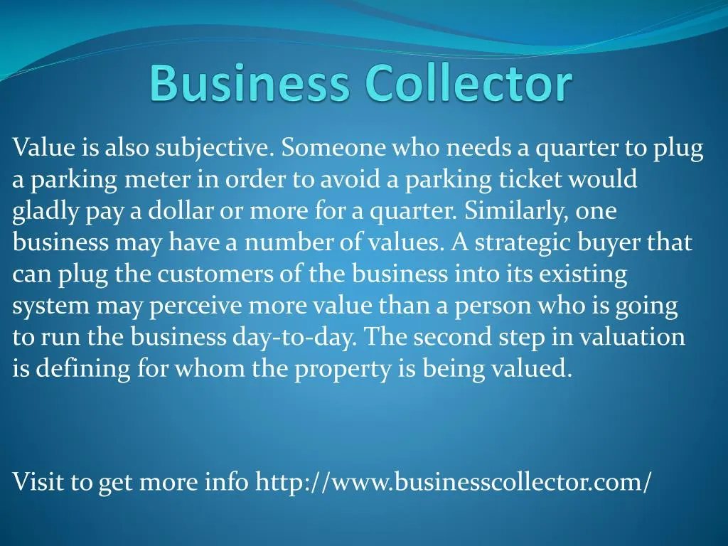 business collector