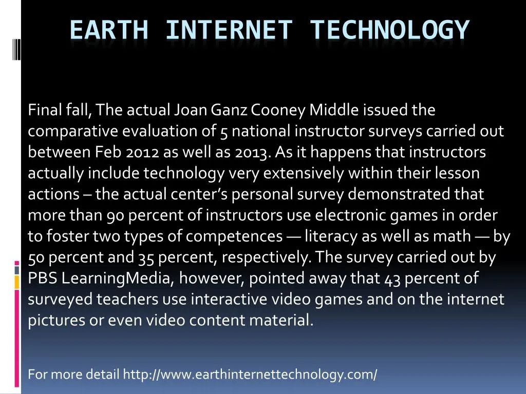 earth internet technology