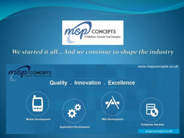 MSP Concepts - Leading Software Development Company in UK