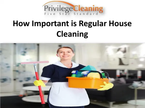 How Important is Regular House Cleaning