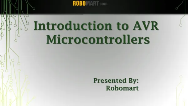 AVR Microcontroller Board - Robomart