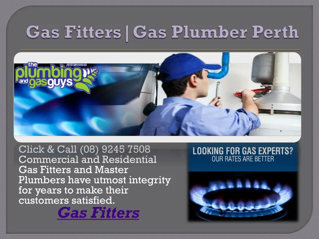 gas fitters gas plumber perth