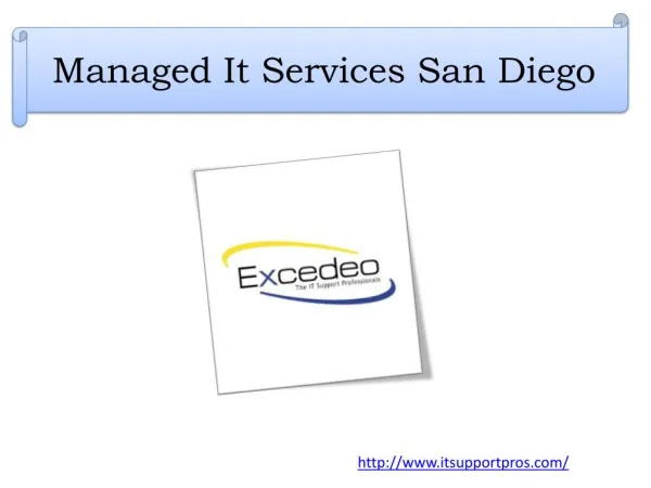 Managed It Services San Diego