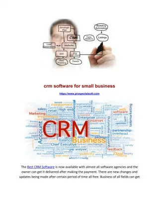 CRM Software Solutions - slide 1