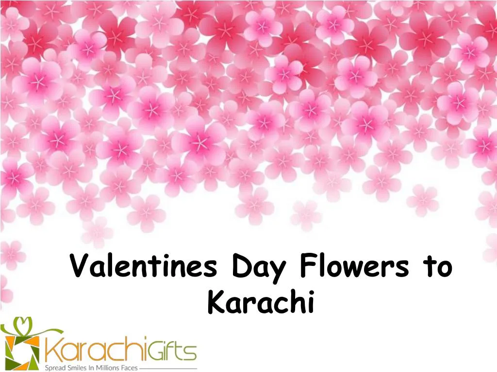 valentines day flowers to karachi