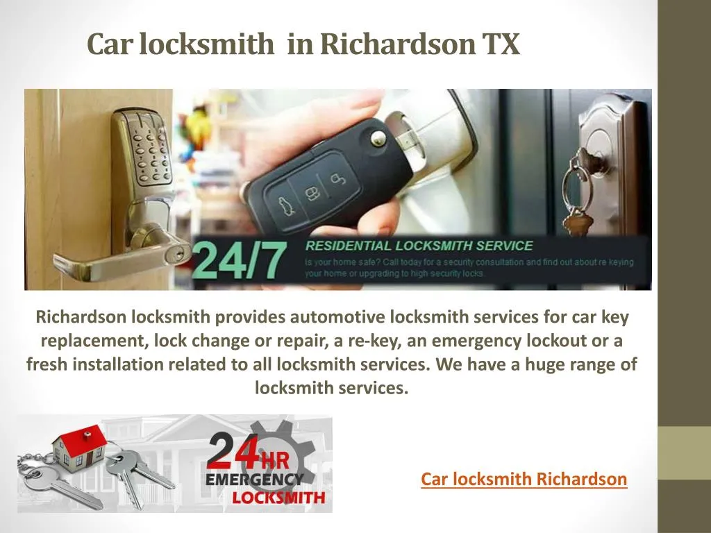 car locksmith in richardson tx