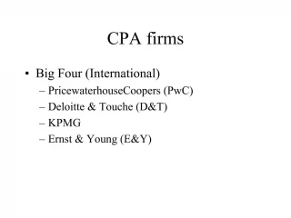 CPA Firm - slide 1