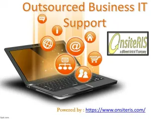 Outsourced Business IT Support - slide 1