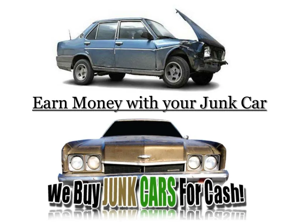 earn money with your junk car