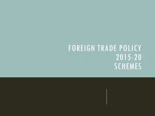 Exports from india scheme - slide 1