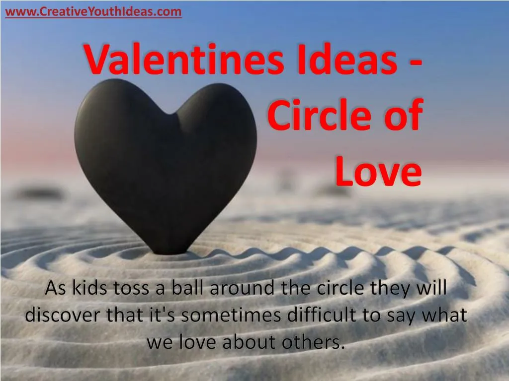valentines ideas circle of love