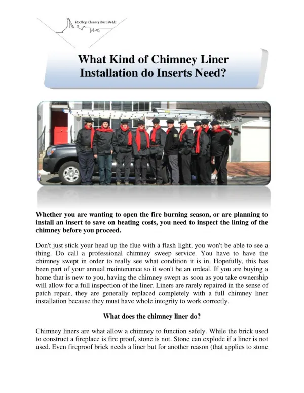 Get Chimney Repair Services In Washington DC