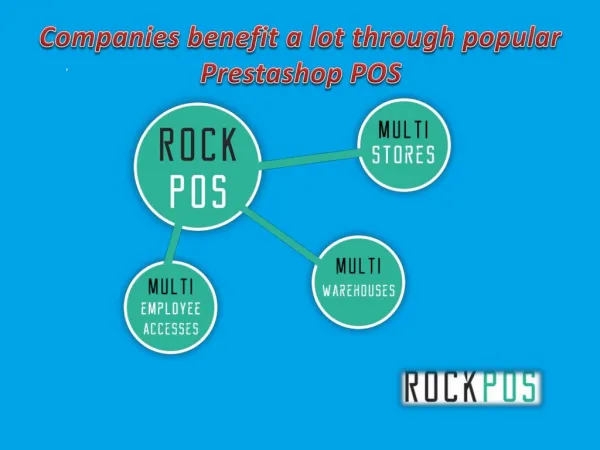 Companies benefit a lot through popular Prestashop POS