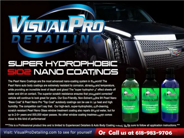 The high end auto detailing - Visual Pro Detailing