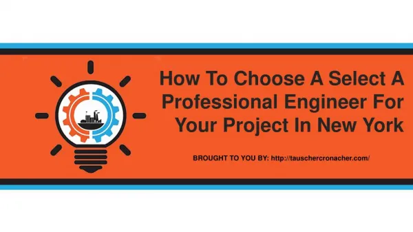 How To Choose A Select A Professional Engineer For Your Project In New