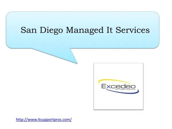 San Diego Managed It Services