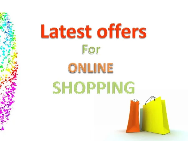 Latest Offers for Online Shopping