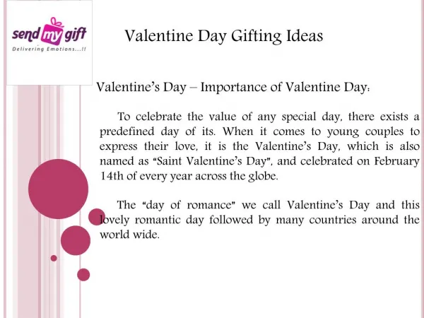 Share & Celebrate Your Love By Gifting