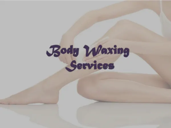 Arched Eyebro - Body Waxing Salon Services