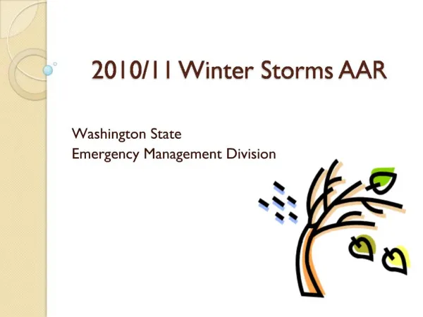 Washington State Emergency Management Division