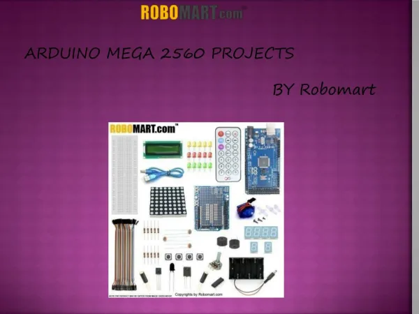 Arduino Mega 2560 Projects - Robomart