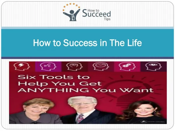 How to Success in The Life