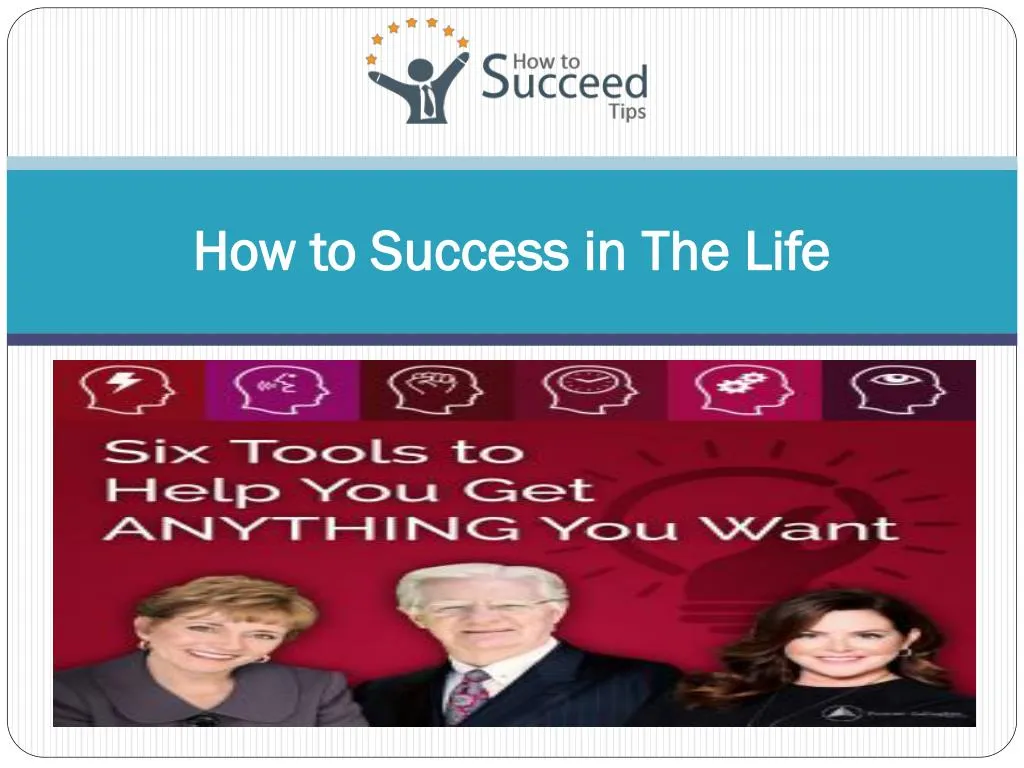 how to success in the life