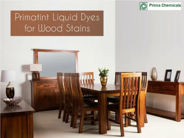 Liquid Dyes For Wood Stains Coatings & Finishes