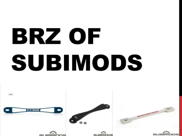 BRZ of Subimods