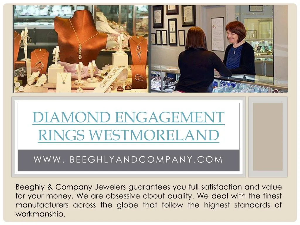 diamond engagement rings westmoreland