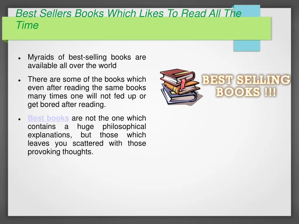 best sellers books which likes to read all the time