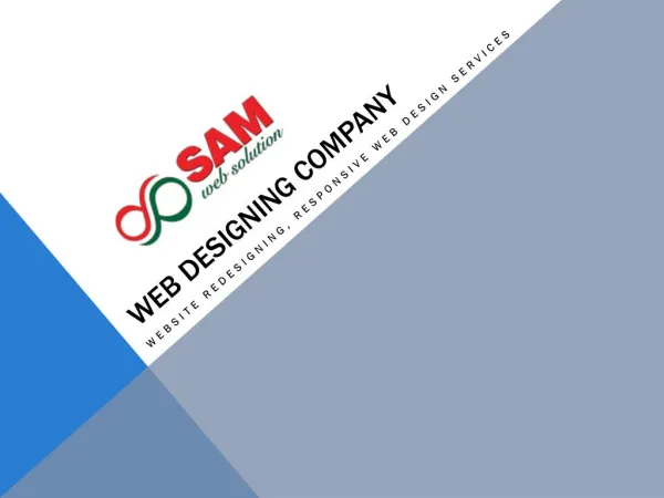 WEB Designing company-Website redesigning services