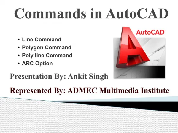 Commands in AutoCAD
