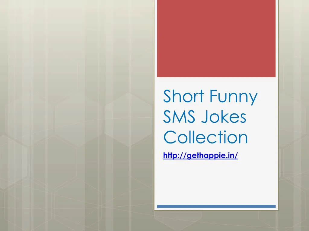 short funny sms jokes collection