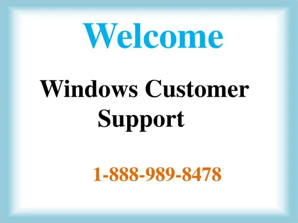1-888-989-8478 Window XP Tech Support Number