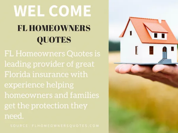 Affordable homeowners Insurance florida