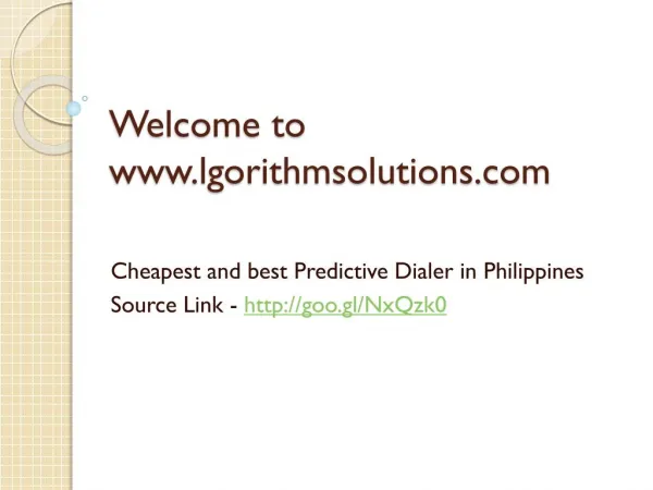 Cheapest and best Predictive Dialer in Philippines