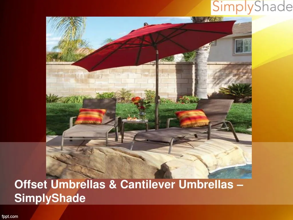 offset umbrellas cantilever umbrellas simplyshade