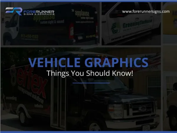 Vehicle Graphics – Few Facts to Know!